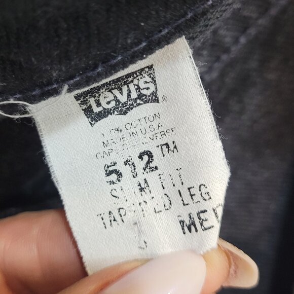 Levis 512*High Rise* Slim Fit* Tapered Leg - Picture 5 of 9
